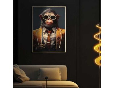 Toile décorative Monky 52.5 x 2.8 x 72.5 cm