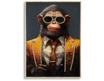 Toile décorative Monky 52.5 x 2.8 x 72.5 cm