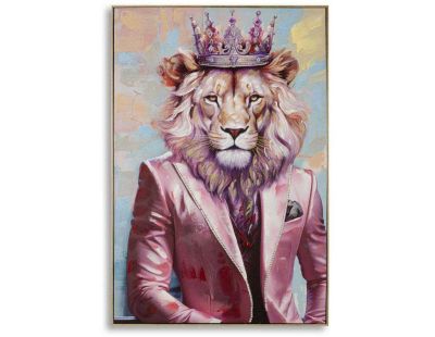 Toile décorative Tela King 82 x 4.5 x 122 cm (Modèle 1)