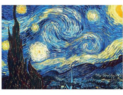 Toile décorative The starry night 100 x 70 cm