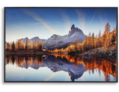Toile décorative avec cadre Lake 90 x 4 x 60 cm