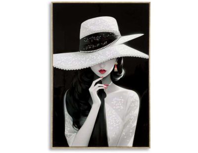 Toile décorative avec cadre Marty 62 x 4 x 92 cm (Modèle 2)