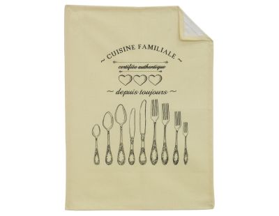 Torchon 100% coton (Cuisine familiale)