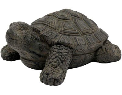 Tortue décorative extérieure en magnésie (31 x 24 x 12 cm)