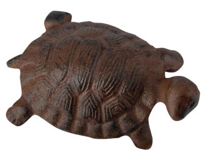 Tortue décorative en fonte (11,4 x 7,4 cm 11,4 x 7,4 cm)