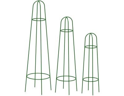 Treilli en acier Sunny (Lot de 3) (Vert)