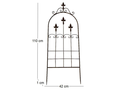 Treilli en fer Lys 42 x 110 cm