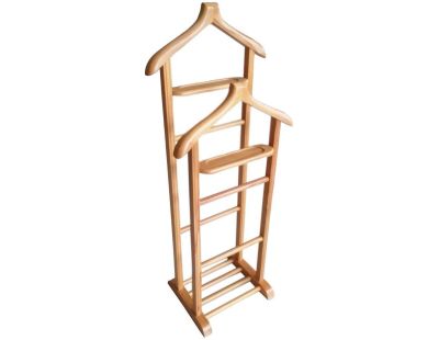 Valet de nuit en bois brut Beta