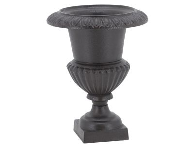 Vase Médicis en fonte (Fonte noire)