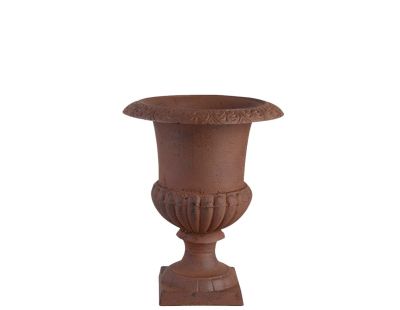 Vase Médicis en fonte (Hauteur 23 cm)