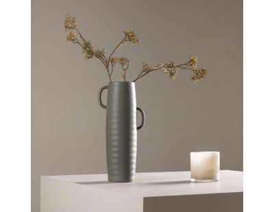 Vase en grès Cent (Gris foncé)