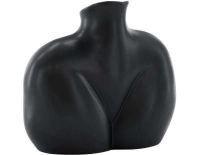 Vase en grès Harvey (Noir)