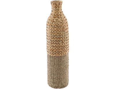 Vase en jonc naturel 15 x 65 cm