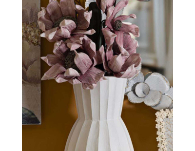 Vase en magnésie Glint (24 x 41 cm)