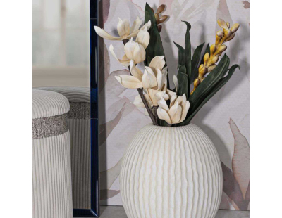Vase en magnésie Icicle (36.5 x 38 cm)