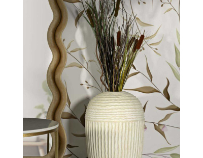 Vase en magnésie Icicle (39 x 56 cm)