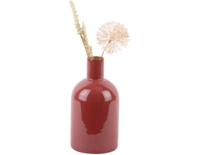 Vase en métal Ivy bottle (Ocre)