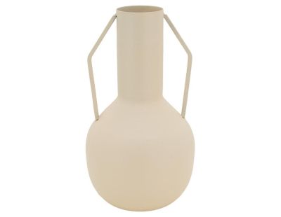 Vase en métal MELTIK (Beige)