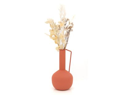 Vase en métal MELTIK (Terracotta)