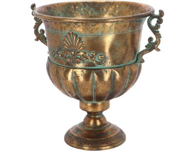 Vase en métal vieilli Médicis (Modèle 3)