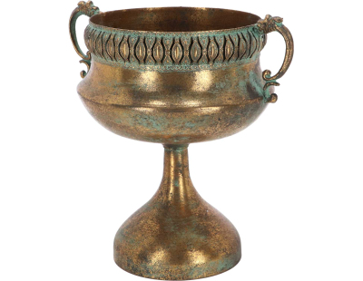 Vase en métal vieilli Médicis (Modèle 4)