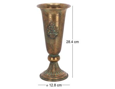 Vase en métal vieilli Médicis (Modèle 9)