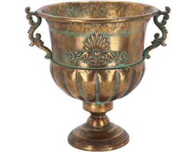 Vase en métal vieilli Médicis (Modèle 3)