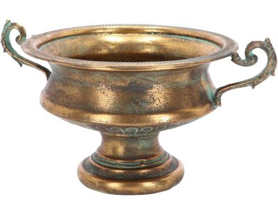 Vase en métal vieilli Médicis (Modèle 1)