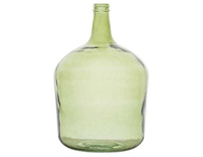 Vase en verre Dame Jeanne 4 litres (Vert)
