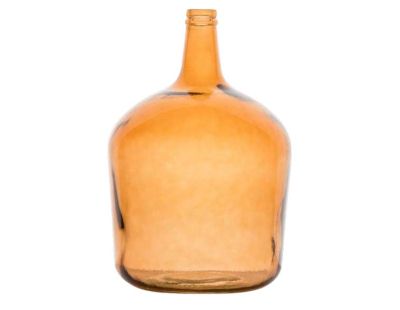 Vase en verre Dame Jeanne 12 litres (Ambre)