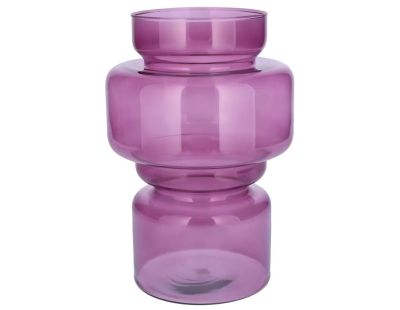 Vase en verre Ellena (Violet)