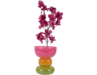 Vase en verre Funky Vibes (Taille 2 : 18 x 20,5 cm)