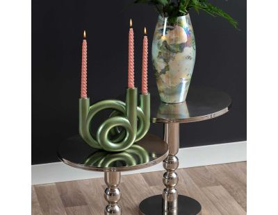 Vase en verre Melange Cone (Vert)