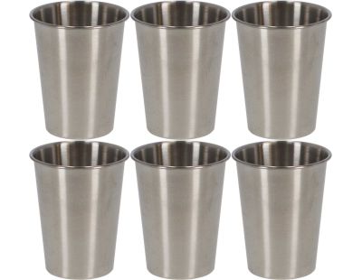 Verre en acier inoxydable 30 cl (Lot de 6)