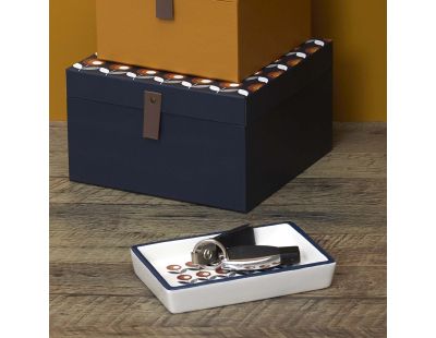 Vide poche en dolomite vintage 15 x 10 x 2.5 cm (Modèle 1)