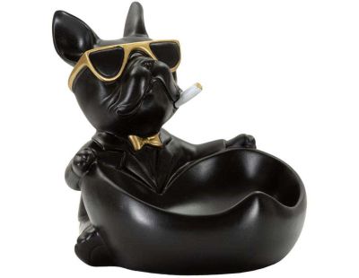 Vide-poche en polyrésine Dog ball 18.5 x 20.5 x 20 cm