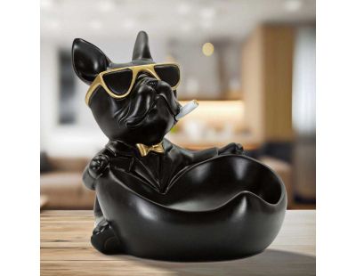 Vide-poche en polyrésine Dog ball 18.5 x 20.5 x 20 cm