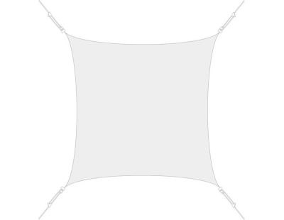Voile d'ombrage carrée 3x3m (Blanc)