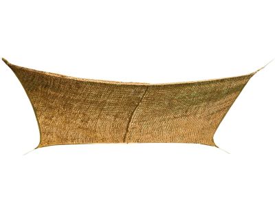 Voile d'ombrage rectangulaire en fibre de coco (4 x 3 m)