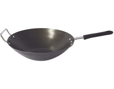 Wok en acier tous feux dont induction 33 cm