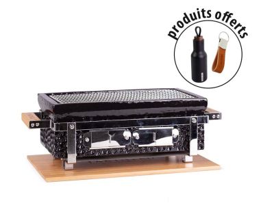 Yakitori grill Shichirin en céramique haut de gamme (porte clés et gourde offerts)