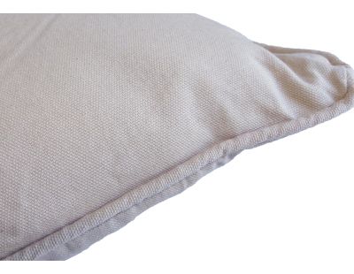 Coussin en coton coloré Salsa 45 cm (Lin)