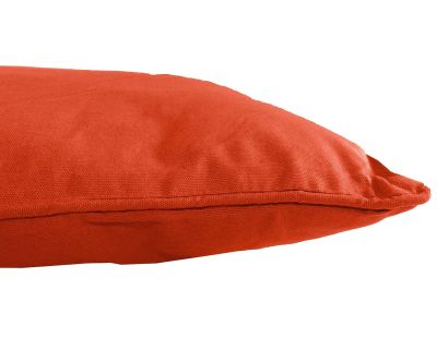 Coussin en coton coloré Salsa 45 cm (Orange)