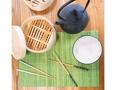 5 paires de baguettes chinoises en bambou