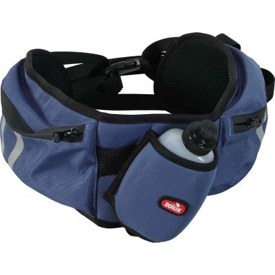 Ceinture de randonnée avec poches de rangement et gourde bivouak