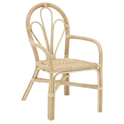Chaise pour enfant KALIVIA Rotin Rose