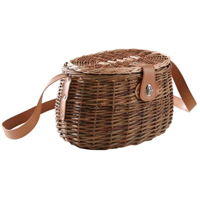 Panier en osier grand modèle miniature