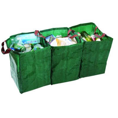 Sacs Poubelle Hefty - 22 Sacs Jaunes Lourds - Bande Détachable - Vintage USA