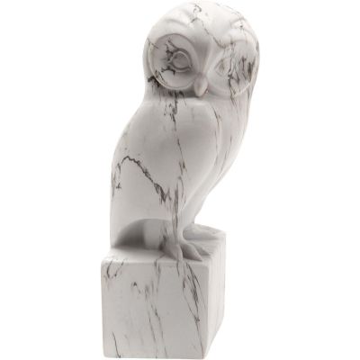 Statuette Décorative - AC-Déco - Chat En Polyrésine - Gris - H 13,4 Cm