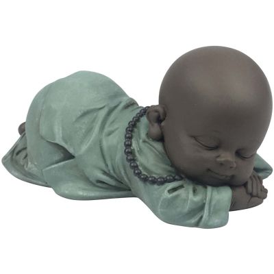 Statuette en polyrésine Hippocrate aspect bronze